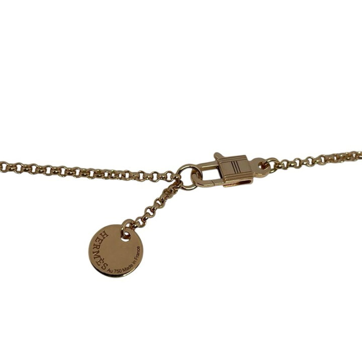楽天市場】エルメス HERMES クルードゥH ネックレス 750PG ジュエリー 