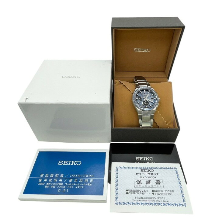 楽天市場】セイコー SEIKO アストロン ネクスター SBXY037 チタン 