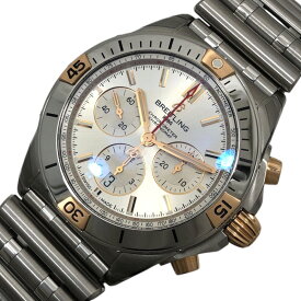 ブライトリング BREITLING クロノマット B01 42 IB0134 シルバー SS/K18レッドゴールド メンズ 腕時計【中古】