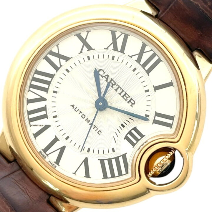 楽天市場】カルティエ Cartier バロンブルー 33MM W6920069 K18PG  