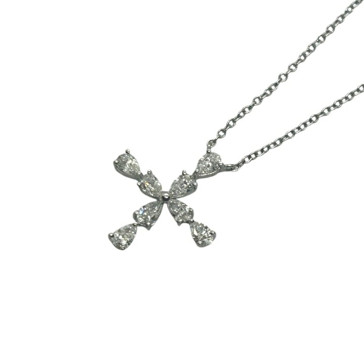 楽天市場】ハリーウィンストン HARRY WINSTON ペアシェイプ ミニクロス 