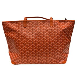 ゴヤール GOYARD アルトワMM オレンジ PVC/レザー レディース トートバッグ【中古】