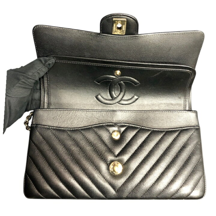 楽天市場】シャネル CHANEL マトラッセ25 Vステッチ A01112 キャビア  