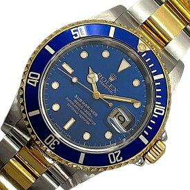 ロレックス ROLEX サブマリーナ― デイト U番 16613 K18/SS メンズ 腕時計【中古】