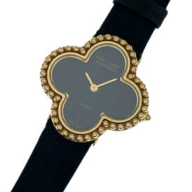 ヴァンクリーフ＆アーペル Van Cleef & Arpels アルハンブラ スモールモデル VCARD21900(122974) K18YG クオーツ レディース 腕時計【中古】