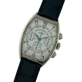 フランク・ミュラー FRANCK MULLER トノウカーベックス クロノグラフ 7850CC K18WG メンズ 腕時計【中古】