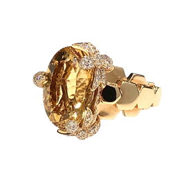 ショーメ CHAUMET ビーマイラブエクスクイーズリング K18ピンクゴールド 750PG ジュエリー【中古】