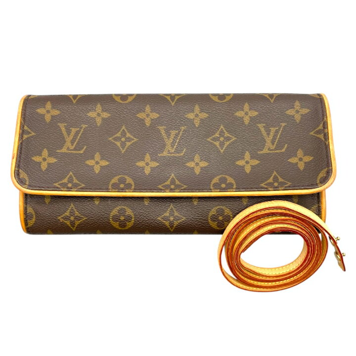 楽天市場】ルイ・ヴィトン LOUIS VUITTON ポシェット・ツインGM M51852  