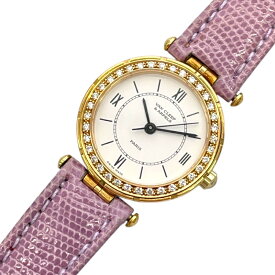 ヴァンクリーフ＆アーペル Van Cleef & Arpels スポーツ1 16602B1M ホワイト K18YG レディース 腕時計【中古】