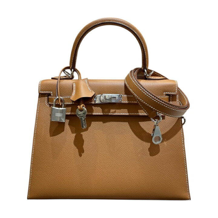 楽天市場】エルメス HERMES ケリー25 外縫い W刻印 ゴールド シルバー 
