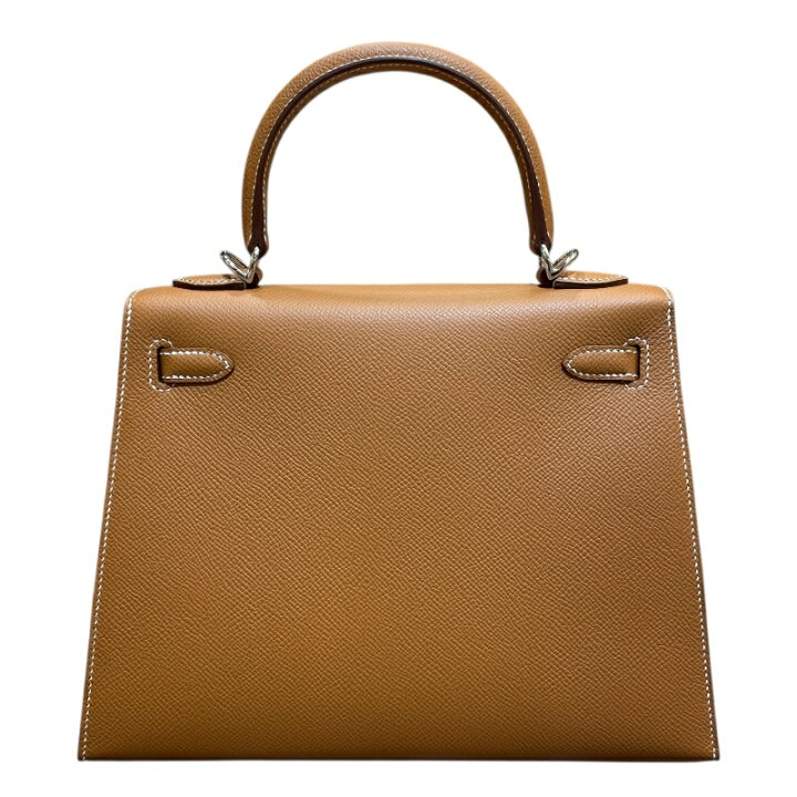 楽天市場】エルメス HERMES ケリー25 外縫い W刻印 ゴールド シルバー 