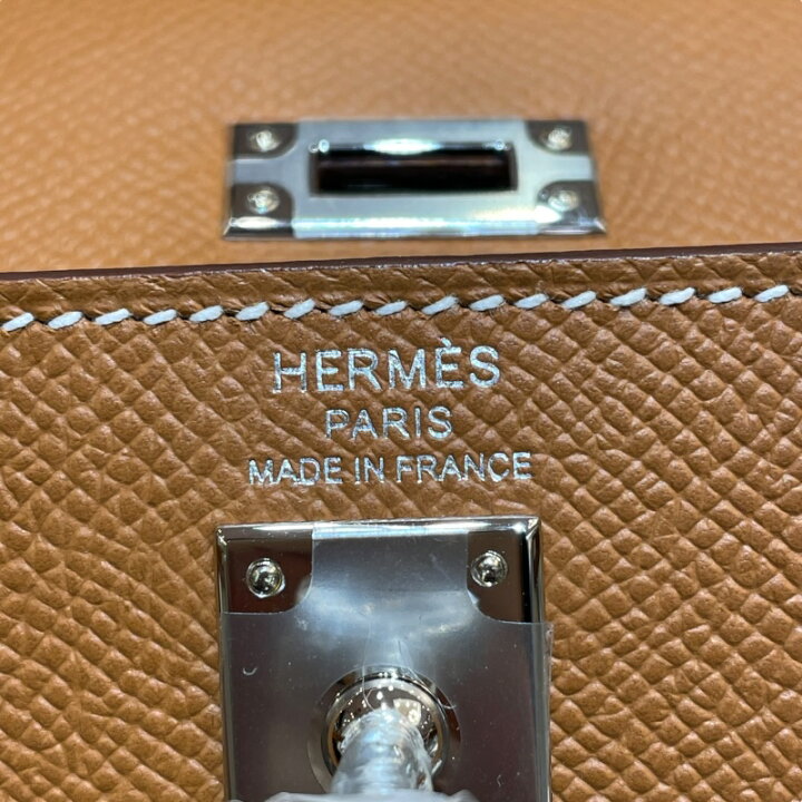 楽天市場】エルメス HERMES ケリー25 外縫い W刻印 ゴールド シルバー 