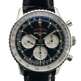 ブライトリング BREITLING ナビタイマー B01 クロノグラフ43 AB0138 ブラック SS 自動巻き メンズ 腕時計【中古】
