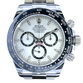 ロレックス ROLEX デイトナ 126500LN ホワイト ステンレススチール メンズ 腕時計【中古】