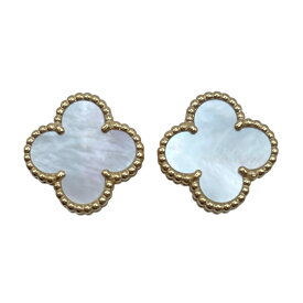 ヴァンクリーフ＆アーペル Van Cleef & Arpels ヴィンテージアルハンブラピアス ゴールド 750 ジュエリー【中古】