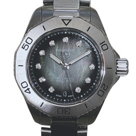 タグ・ホイヤー TAG HEUER アクアレーサー プロフェッショナル 200 WBP2410 ブラック SS レディース 腕時計【中古】