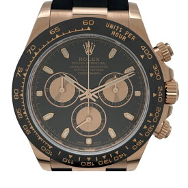 ロレックス ROLEX デイトナ ブラック・サンダスト 116515LN ブラウン K18PG 自動巻き メンズ 腕時計【中古】