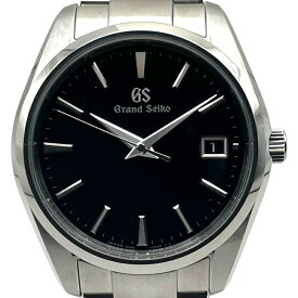 グランドセイコー Grand Seiko ヘリテージコレクション 9Fクォーツ SBGP011 ブラック SS クオーツ メンズ 腕時計【中古】