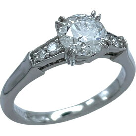 ハリーウィンストン HARRY WINSTON ラウンドカットストリングリング プラチナ Pt950/ダイヤモンド ダイヤモンド ジュエリー【中古】