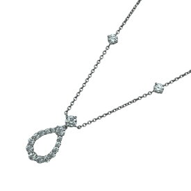 ハリーウィンストン HARRY WINSTON ループランドルチェーンネックレス プラチナ Pt950 ジュエリー【中古】