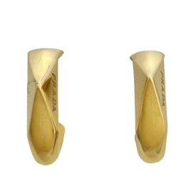 プラダ PRADA ピアス ゴールド Au750 ジュエリー【中古】