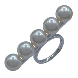 タサキ TASAKI バランスリング ホワイトゴールド 750 ジュエリー【中古】