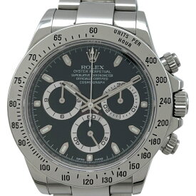 ロレックス ROLEX デイトナ 116520 ブラック SS 自動巻き メンズ 腕時計【中古】