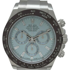 ロレックス ROLEX デイトナ アイスブルー 116506A アイスブルー Pt950 自動巻き メンズ 腕時計【中古】