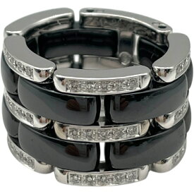 シャネル CHANEL ウルトラリングラージ ホワイトゴールド 750 ジュエリー【中古】