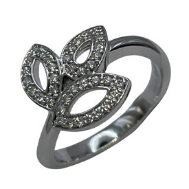 ハリーウィンストン HARRY WINSTON ノリークラスターミニダイヤリング プラチナ Pt950 ジュエリー【中古】