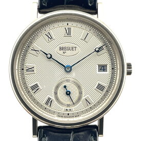 ブレゲ Breguet クラシックツインバレル 5920BB/15984 シルバー K18WG メンズ 腕時計【中古】