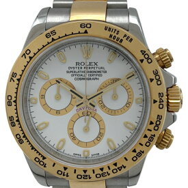 ロレックス ROLEX デイトナ 116503 ホワイト K18/SS 自動巻き メンズ 腕時計【中古】