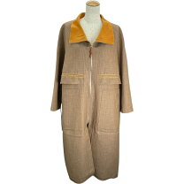 楽天市場】カシミヤ ロングコート（ブランドエルメス）（レディース 
