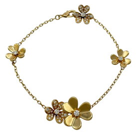 ヴァンクリーフ＆アーペル Van Cleef & Arpels フリヴォル ブレスレット5フラワー ゴールド Au750 ジュエリー【中古】