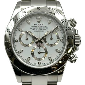 ロレックス ROLEX デイトナ 116520 ホワイト ステンレススチール 自動巻き メンズ 腕時計【中古】