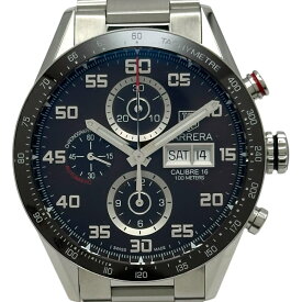 タグ・ホイヤー TAG HEUER カレラ キャリバー16 クロノグラフ CV2A1S.BA0799 ブラウン ステンレススチール 自動巻き メンズ 腕時計【中古】
