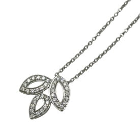 ハリーウィンストン HARRY WINSTON リリークラスターミニ ダイヤネックレス プラチナ Pt950 ジュエリー【中古】