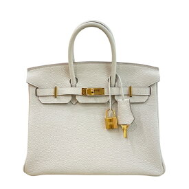 エルメス HERMES バーキン25 W刻 クレ GD金具 トゴ レディース ハンドバッグ【中古】