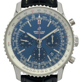 ブライトリング BREITLING ナビタイマーB01 クロノグラフ 43 AB0121 ブルー ステンレススチール メンズ 腕時計【中古】