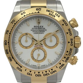 ロレックス ROLEX デイトナ 126503 ホワイト ゴールド/ステンレススチール メンズ 腕時計【中古】