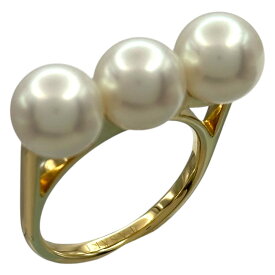 タサキ TASAKI バランスエラリング ゴールド 750/パール ジュエリー【中古】