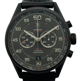 タグ・ホイヤー TAG HEUER カレラ キャリバー36クロノグラフ フライバック CAR2B80.FC6325 ブラック チタン 自動巻き メンズ 腕時計【中古】