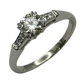ハリーウィンストン HARRY WINSTON ラウンドカットトリストリング プラチナ Pt950 ダイヤモンド ジュエリー【中古】