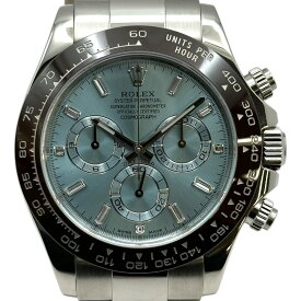 ロレックス ROLEX デイトナ アイスブルー 116506A アイスブルー プラチナ 自動巻き メンズ 腕時計【中古】