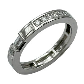 ハリーウィンストン HARRY WINSTON トラフィックアクセントバンドリング プラチナ Pt950 ジュエリー【中古】