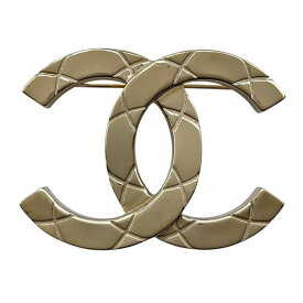 シャネル CHANEL ココマークブローチ ゴールド メタル アクセサリー【中古】