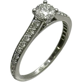 ヴァンクリーフ＆アーペル Van Cleef & Arpels ロマンスダイヤリング プラチナ Pt950/ダイヤモンド ジュエリー【中古】