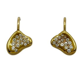 ティファニー TIFFANY＆CO フルハートイヤリング ゴールド 18K ジュエリー【中古】