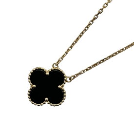 ヴァンクリーフ＆アーペル Van Cleef & Arpels ヴィンテージアルハンブラネックレス ゴールド Au750 ジュエリー【中古】