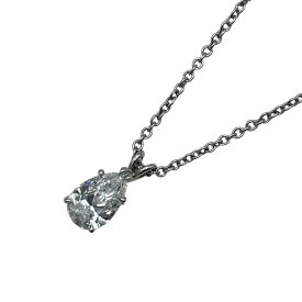 ハリーウィンストン HARRY WINSTON ソリティアネックレス プラチナ Pt950 ジュエリー【中古】